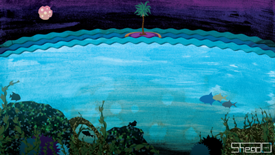 Furdiburb - Deep Sea Wallpaper - night